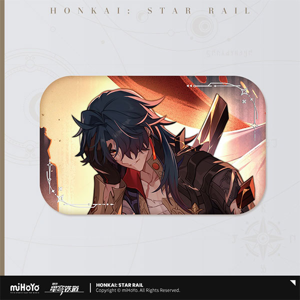 miHoYo Honkai: Star Rail The Memories We Share Series Tinplate Badge - Mortenax Blade gambar 1