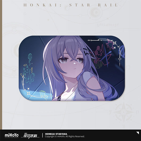 miHoYo Honkai: Star Rail The Memories We Share Series Tinplate Badge - Silver Wolf imagen 1