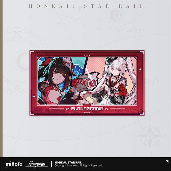 miHoYo Honkai: Star Rail The Memories We Share Series Transparent Cards - Sparkle and Sparxie
