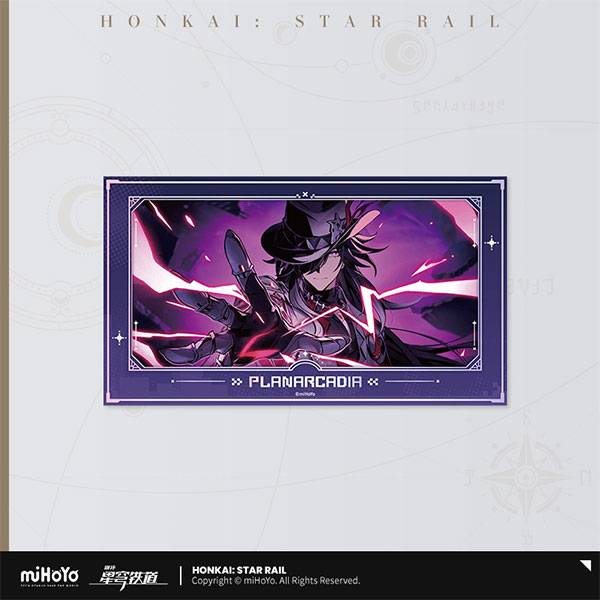 miHoYo Honkai: Star Rail The Memories We Share Series Transparent Cards - Ashveil image 1