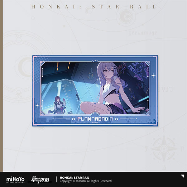miHoYo Honkai: Star Rail The Memories We Share Series Transparent Cards - Silver Wolf A