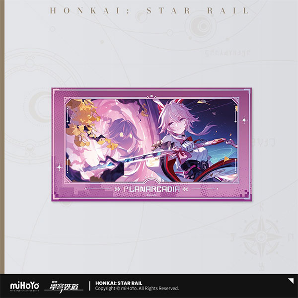 miHoYo Honkai: Star Rail The Memories We Share Series Transparent Cards - Evanescia B