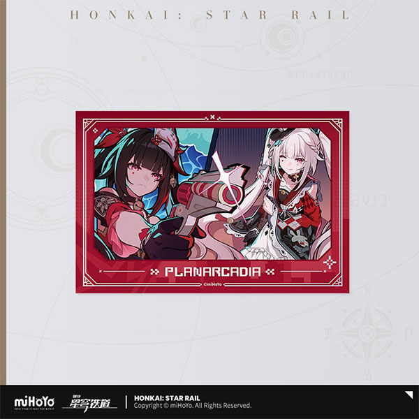 miHoYo Honkai: Star Rail The Memories We Share Series Lenticular Collectible Card - Sparkle and Sparxie