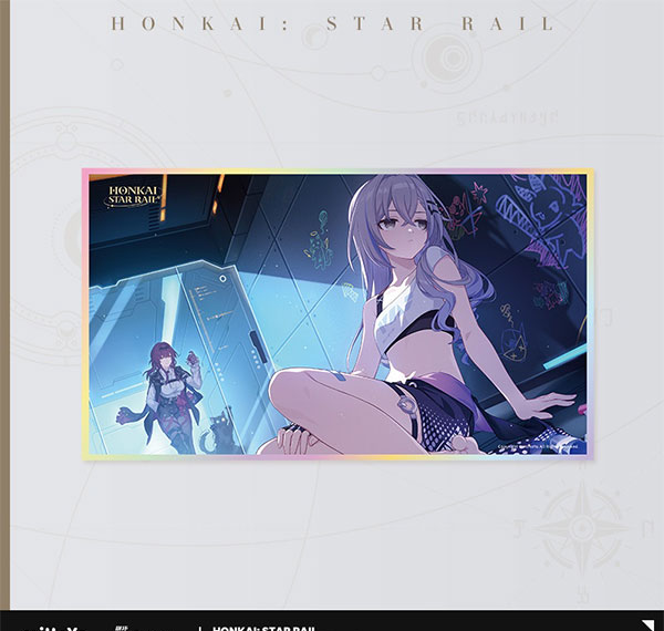 miHoYo Honkai: Star Rail The Memories We Share Series PET Board - Silver Wolf A 图片 1