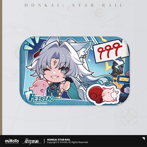 miHoYo Honkai: Star Rail Pom-Pom's Photo Album Series Tinplate Badge - Feixiao Bild 1