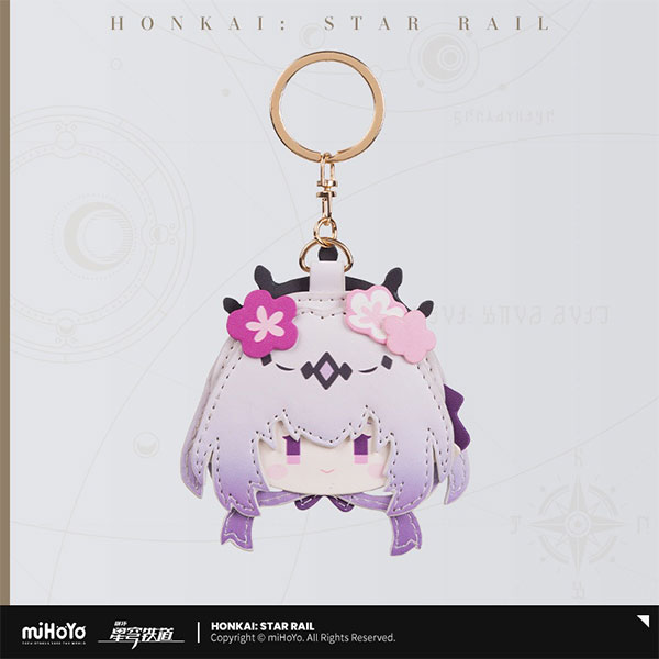miHoYo Honkai: Star Rail Big Head Series Polyurethane Keychain - Castorice hình ảnh 1