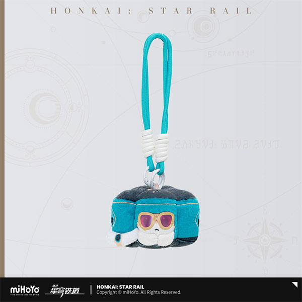 miHoYo Honkai: Star Rail Critter Pick: Ruan Mei's Creation Series Plushie Keychain - Honey Dice