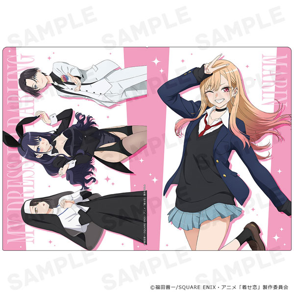 Azu Maker My Dress-Up Darling Clear File Marin Kitagawa 图片 1