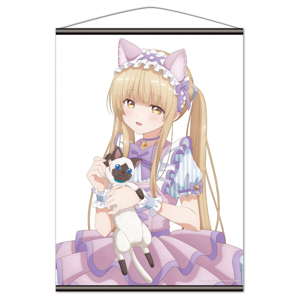 Azu Maker The Angel Next Door Spoils Me Rotten 2 B2 Wall Scroll Mahiru Shiina Cat Ears Lolita Fashion ver. image 1