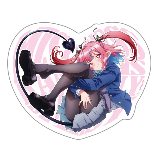 Azu Maker TV Anime "Mistress Kanan Is Devilishly Easy" Diecut Sticker Kanan Takakiyo Teaser ver. image 1