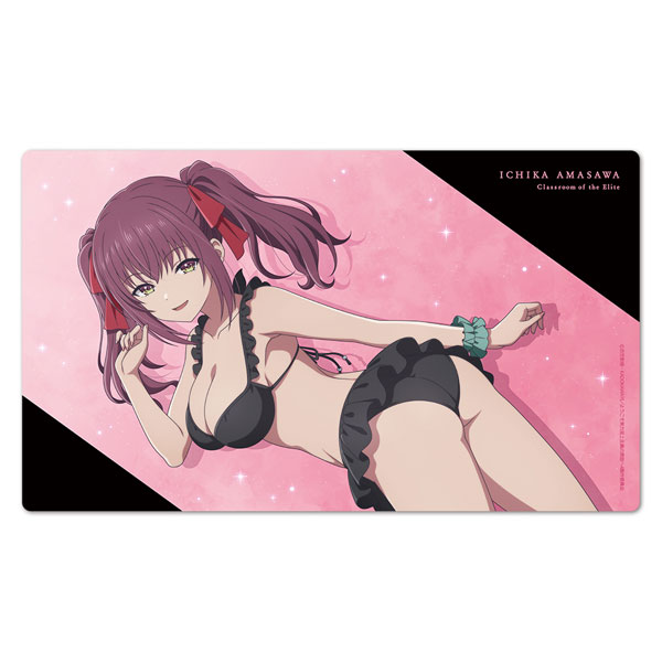 Azu Maker Youkoso Jitsuryoku Shijou Shugi no Kyoushitsu e Character Rubber Mat Ichika Amasawa Swimsuit ver.
