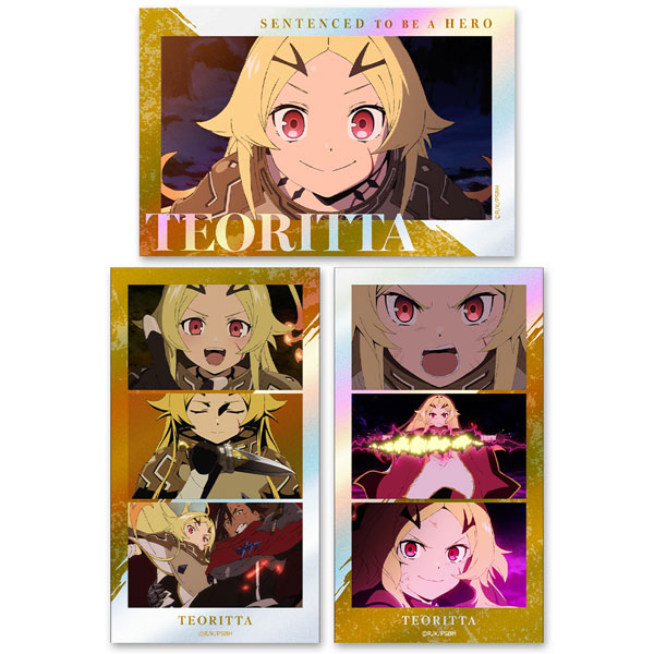 Azu Maker Sentenced to Be a Hero: The Prison Records of Penal Hero Unit 9004 Thumbnail Shiny Sticker Set Teoritta image 1