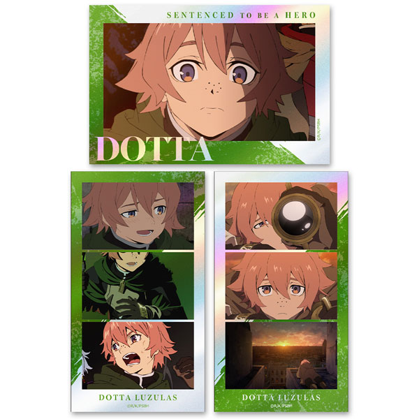Azu Maker Sentenced to Be a Hero: The Prison Records of Penal Hero Unit 9004 Thumbnail Shiny Sticker Set Dotta Luzulas image 1