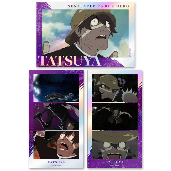 Azu Maker Sentenced to Be a Hero: The Prison Records of Penal Hero Unit 9004 Thumbnail Shiny Sticker Set Tatsuya