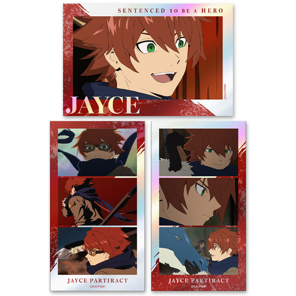Azu Maker Sentenced to Be a Hero: The Prison Records of Penal Hero Unit 9004 Thumbnail Shiny Sticker Set Jayce Partiract