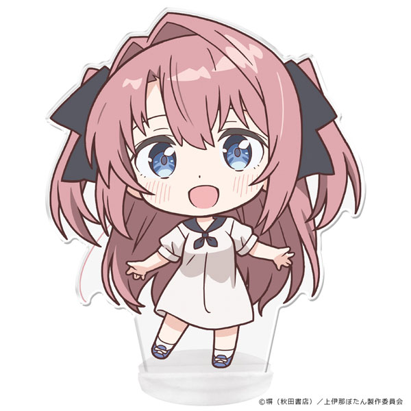 Azu Maker TV Anime "Botan Kamiina Fully Blossoms When Drunk" PuniColle! Acrylic Figure (w/Stand) Botan Kamiina
