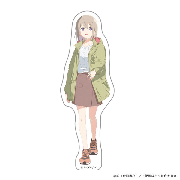 Azu Maker TV Anime "Botan Kamiina Fully Blossoms When Drunk" Diecut Sticker Ibuki Tonami 圖片 1