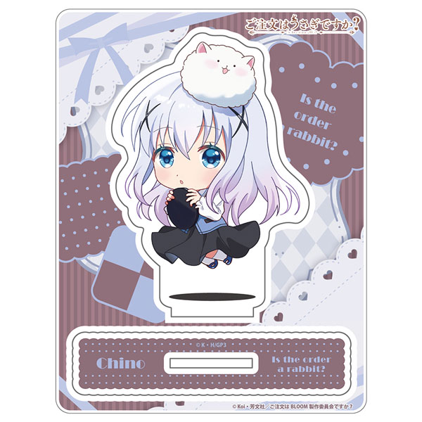 Axel Graphic Works Is the Order a Rabbit? "Chino" JumpColle Acrylic Stand