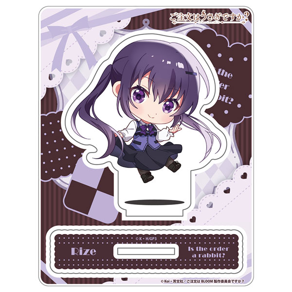 Axel Graphic Works Is the Order a Rabbit? "Rize" JumpColle Acrylic Stand