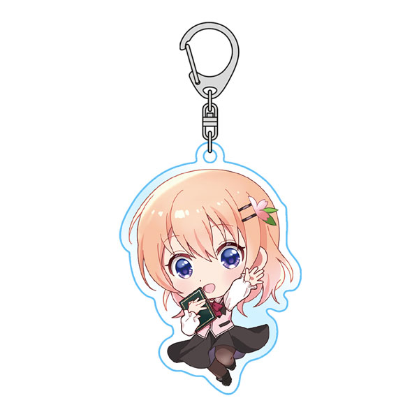 Axel Graphic Works Is the Order a Rabbit? "Cocoa" Acrylic Keychain