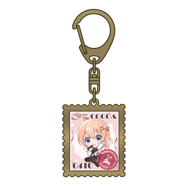 Axel Graphic Works Is the Order a Rabbit? "Cocoa" Metal Keychain Bild 1