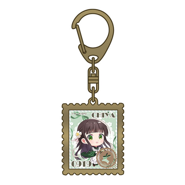 Axel Graphic Works Is the Order a Rabbit? "Chiya" Metal Keychain