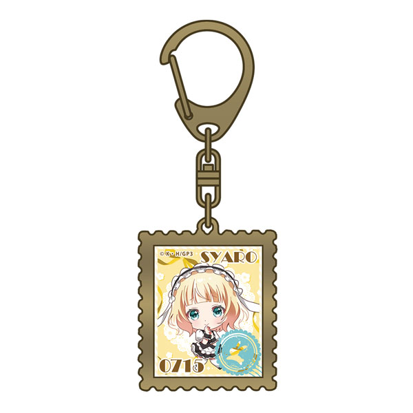 Axel Graphic Works Is the Order a Rabbit? "Syaro" Metal Keychain