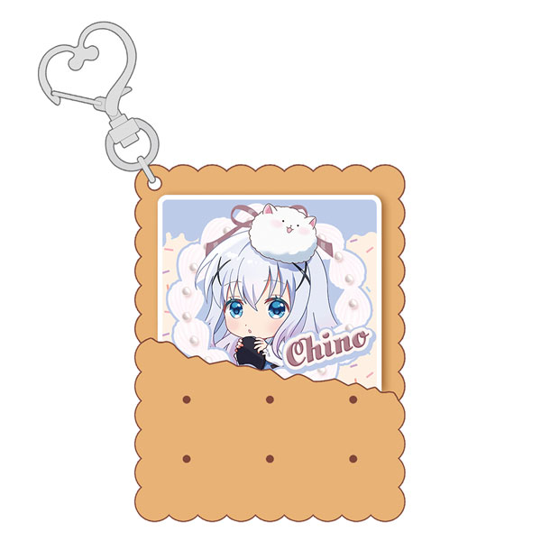 Axel Graphic Works Is the Order a Rabbit? "Chino" Rubber Keychain Bild 1