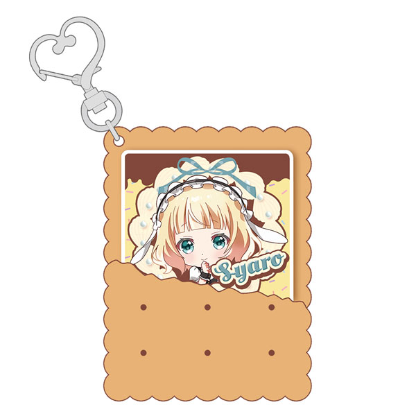 Axel Graphic Works Is the Order a Rabbit? "Syaro" Rubber Keychain Bild 1