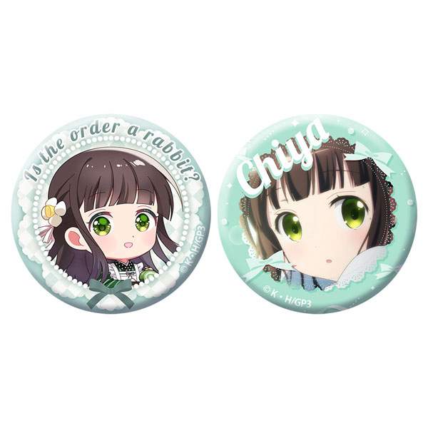 Axel Graphic Works ご注文はうさぎですか? チヤ 缶バッジセット 画像 1