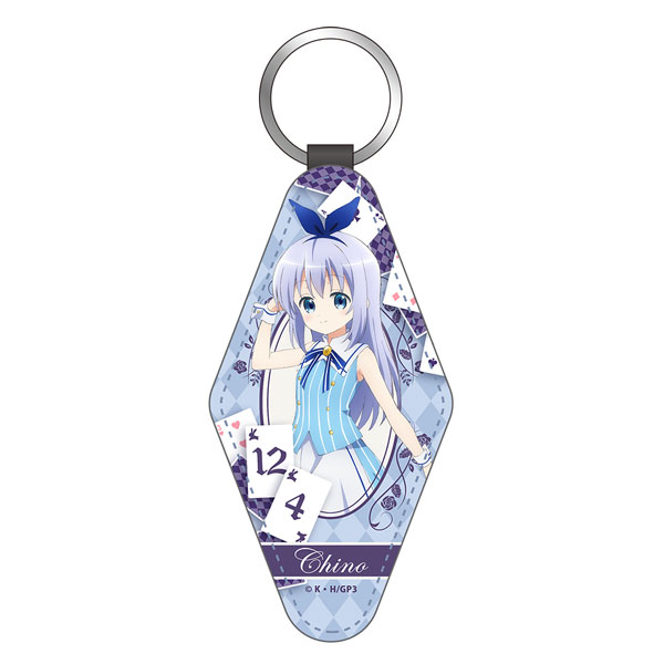Axel Graphic Works Is the Order a Rabbit? "Chino" Leather Keychain