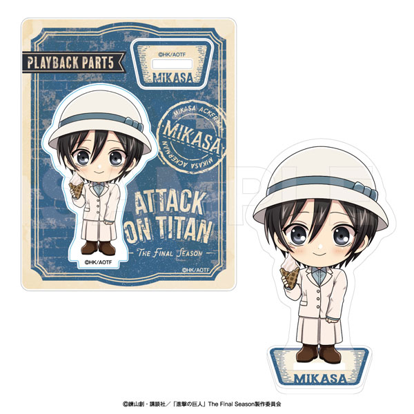 Avengers Attack on Titan Acrylic Stand (Playback part5) Mikasa