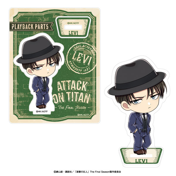 Avengers Attack on Titan Acrylic Stand (Playback part5) Levi