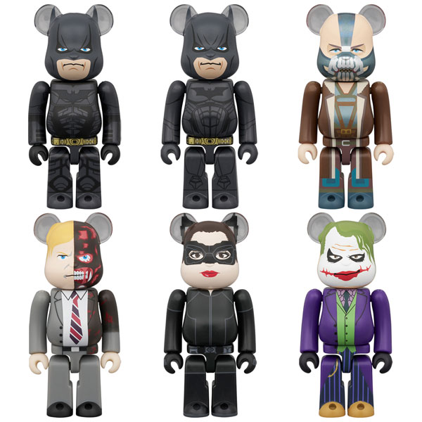 Medicom Toy BE@RBRICK CHASE BATMAN THE DARK KNIGHT TRILOGY 12Pack BOX