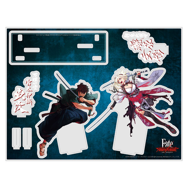 Koei Tecmo Games [Exclusive Sale] Fate/Samurai Remnant Acrylic Diorama Master vs Disciple image 1