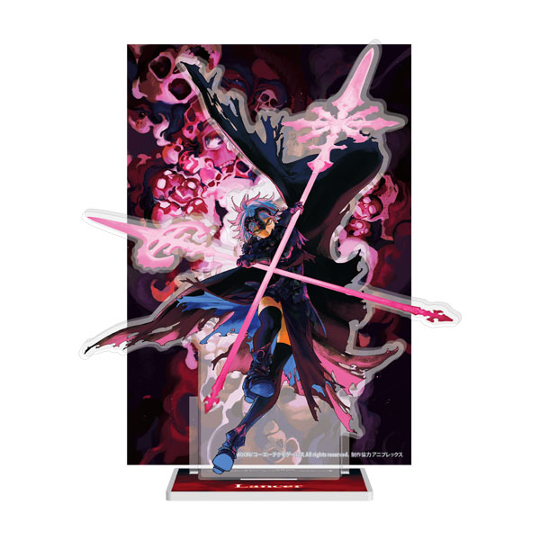 Koei Tecmo Games [Exclusive Sale] Fate/Samurai Remnant Acrylic Stand w/Background Paper Lancer