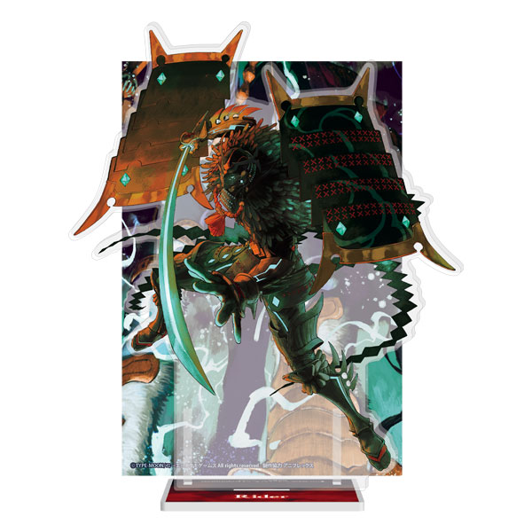 Koei Tecmo Games [Exclusive Sale] Fate/Samurai Remnant Acrylic Stand w/Background Paper Rider