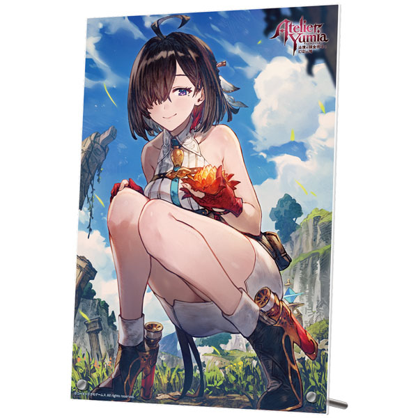 Koei Tecmo Games [Exclusive Sale] Atelier Yumia B5 Acrylic Plate Sunflowers in the Summer Sky imagen 1