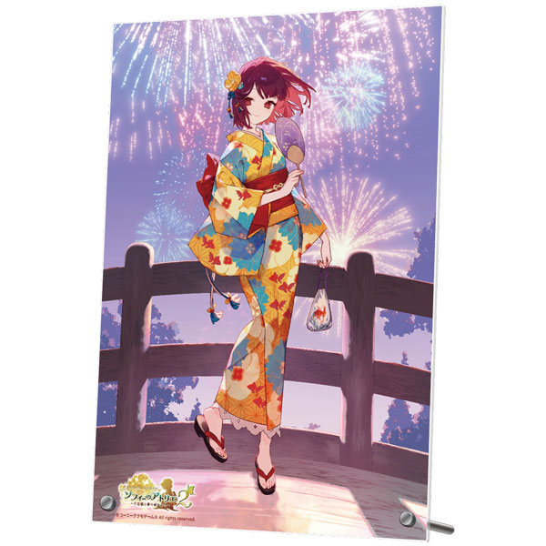Koei Tecmo Games [Exclusive Sale] Atelier Sophie 2 B5 Acrylic Plate Sparkling Summer Sky image 1