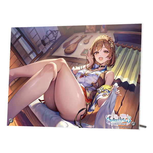 Koei Tecmo Games [Exclusive Sale] Atelier Ryza 3 B5 Acrylic Plate Ryza ASMR