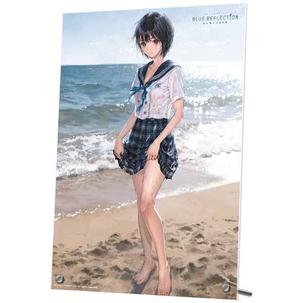 Koei Tecmo Games [한정판매] BLUE REFLECTION B5 아크릴 플레이트 바다와 제복의 추억 이미지 1