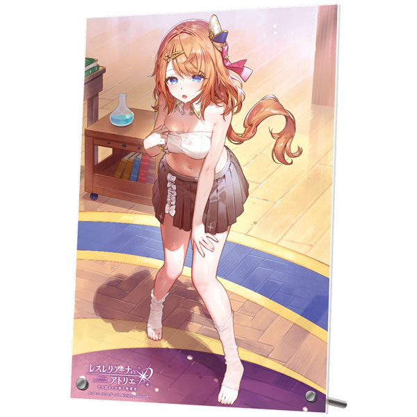 Koei Tecmo Games [Exclusive Sale] Atelier Resleriana B5 Acrylic Plate The Fierce Summer Heat