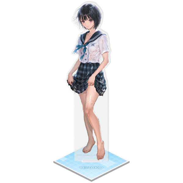 Koei Tecmo Games [Exclusive Sale] BLUE REFLECTION Big Acrylic Figure Memory of the Ocean and the Uniform