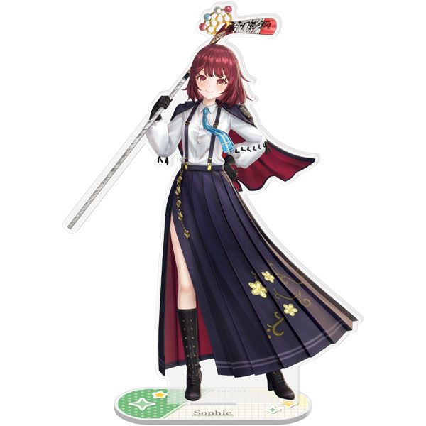 Koei Tecmo Games [Exclusive Sale] Atelier Resleriana Big Acrylic Figure Resleriana Academy Sophie gambar 1
