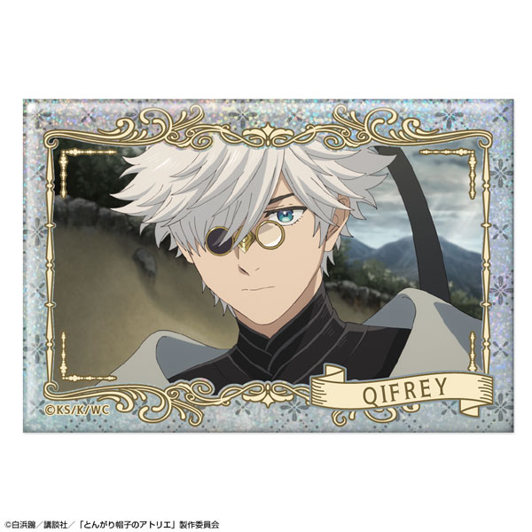 License Agent TV Anime "Witch Hat Atelier" Hologram Tin Badge Ver.2 Design 04 (Qifrey /A)