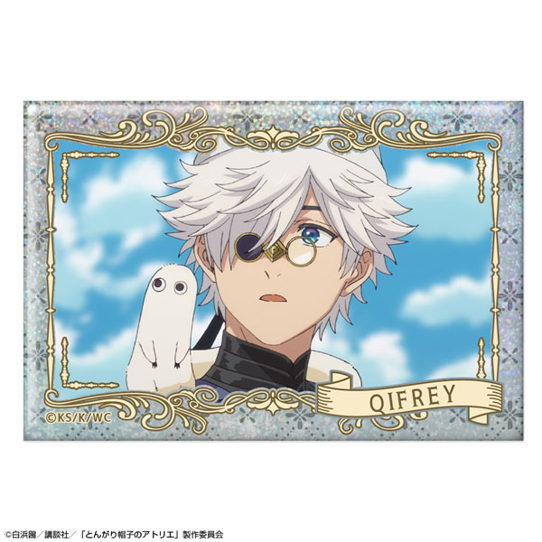 License Agent TV Anime "Witch Hat Atelier" Hologram Tin Badge Ver.2 Design 08 (Qifrey /E)