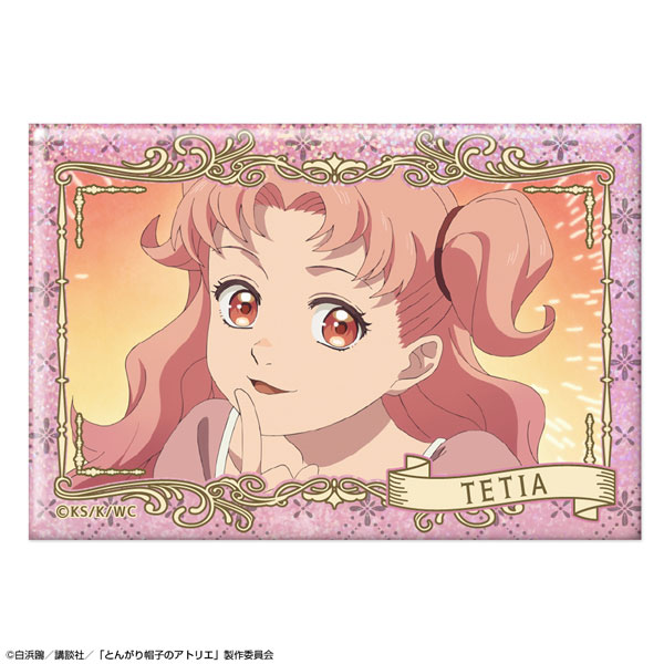 License Agent TV Anime "Witch Hat Atelier" Hologram Tin Badge Ver.2 Design 10 (Tetia)
