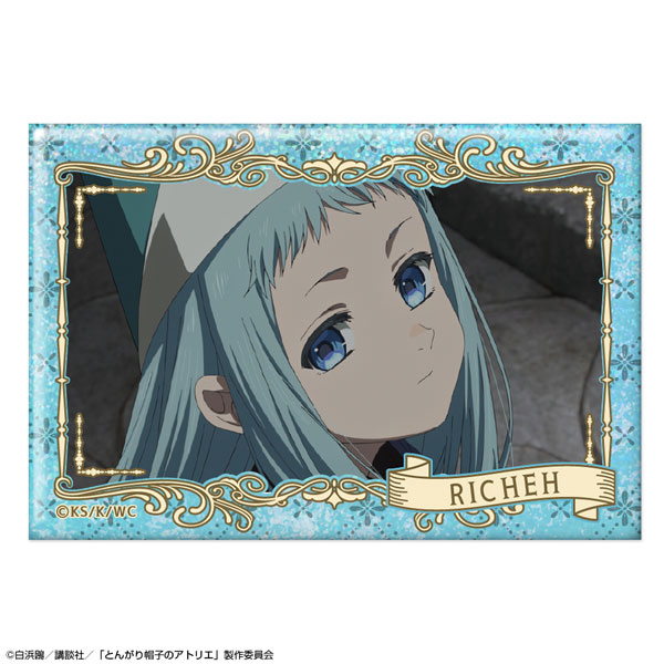 License Agent TV Anime "Witch Hat Atelier" Hologram Tin Badge Ver.2 Design 11 (Richeh)