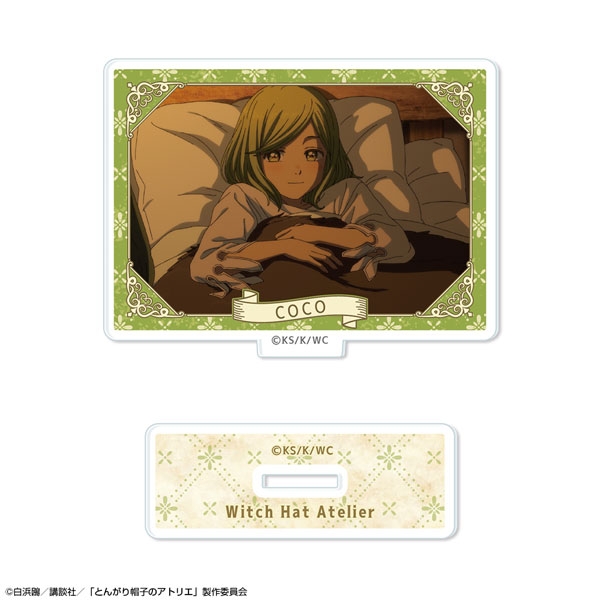 License Agent TV Anime "Witch Hat Atelier" Mini Acrylic Stand Design 01 (Coco /A)