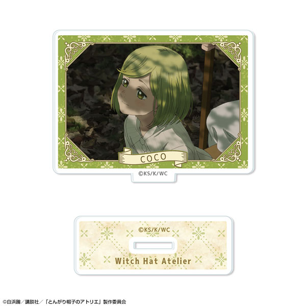 License Agent TV Anime "Witch Hat Atelier" Mini Acrylic Stand Design 03 (Coco /C)